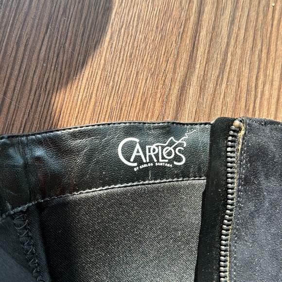 Carlos Santana stiletto heel boots with zipper accents - Picture 8 of 10